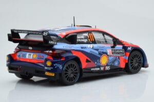 Hyundai i20 N Rally1 #11 T. Neuville / M. Wydaeghe Rally Monte Carlo 2022 IXO 1:18 18RMC112 Fém – 2. kép a 6-ből