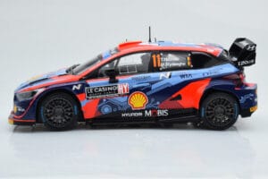 Hyundai i20 N Rally1 #11 T. Neuville / M. Wydaeghe Rally Monte Carlo 2022 IXO 1:18 18RMC112 Fém – 3. kép a 6-ből