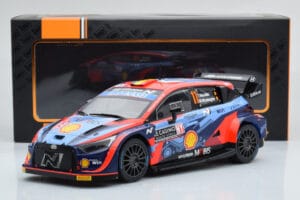 Hyundai i20 N Rally1 #11 T. Neuville / M. Wydaeghe Rally Monte Carlo 2022 IXO 1:18 18RMC112 Fém – 6. kép a 6-ből