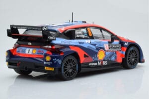Hyundai i20 N Rally1 #8 O. Tanak / M. Jarveoja Rally Monte Carlo 2022 IXO 1:18 18RMC113 Fém – 2. kép a 6-ből