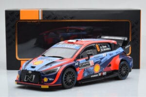 Hyundai i20 N Rally1 #8 O. Tanak / M. Jarveoja Rally Monte Carlo 2022 IXO 1:18 18RMC113 Fém – 6. kép a 6-ből