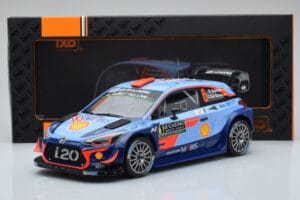 Hyundai i20 Coupe WRC #6 D. Sordo / C. del Barrio Rally Monte Carlo 2018 IXO 1:18 18RMC030C Fém – 6. kép a 6-ből