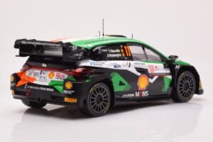 Hyundai i20 N Rally1 #11 T. Neuville / M. Wydaeghe Rally Croatia 2023 IXO 1:18 18RMC160A Fém – 2. kép a 6-ből