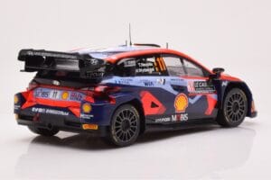 Hyundai i20 N Rally1 #11 T. Neuville / M. Wydaeghe Rally Monte Carlo 2023 IXO 1:18 18RMC153A Fém – 2. kép a 6-ből