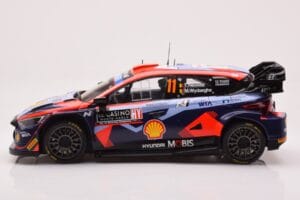 Hyundai i20 N Rally1 #11 T. Neuville / M. Wydaeghe Rally Monte Carlo 2023 IXO 1:18 18RMC153A Fém – 3. kép a 6-ből