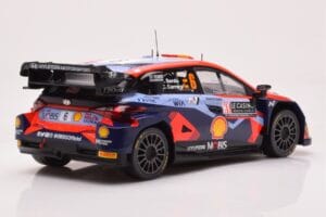 Hyundai i20 N Rally1 #6 D. Sordo / C. Carrera Rally Monte Carlo 2023 IXO 1:18 18RMC153B Fém – 2. kép a 6-ből