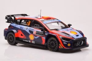 Hyundai i20 N Rally1 #6 D. Sordo / C. Carrera Rally Monte Carlo 2023 IXO 1:18 18RMC153B Fém – 4. kép a 6-ből