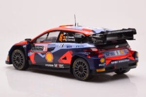 Hyundai i20 N Rally1 #6 D. Sordo / C. Carrera Rally Monte Carlo 2023 IXO 1:18 18RMC153B Fém – 5. kép a 6-ből