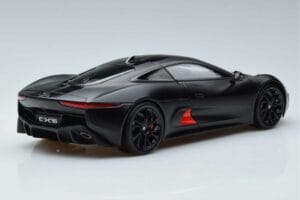 Jaguar C-X75 Fekete Almost Real 1:18 810605 Fém – 3. kép a 7-ből