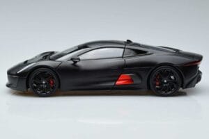Jaguar C-X75 Fekete Almost Real 1:18 810605 Fém – 4. kép a 7-ből