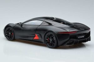 Jaguar C-X75 Fekete Almost Real 1:18 810605 Fém – 6. kép a 7-ből