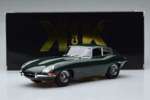 Jaguar E-Type Series 1 British Racing Zöld KK-Scale 1:18 KKDC180431 Fém – 6. kép a 6-ből