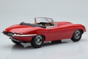 Jaguar E-Type Series 1 Roadster Piros KK-Scale 1:18 KKDC180482 Fém – 2. kép a 6-ből