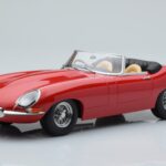 Jaguar E-Type Series 1 Roadster Piros KK-Scale 1:18