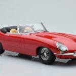 Jaguar E-Type Series 1 Roadster Piros KK-Scale 1:18 - image 4 of 6
