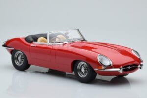 Jaguar E-Type Series 1 Roadster Piros KK-Scale 1:18 KKDC180482 Fém – 4. kép a 6-ből
