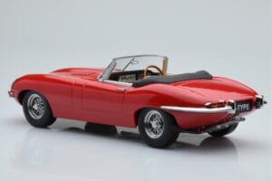 Jaguar E-Type Series 1 Roadster Piros KK-Scale 1:18 KKDC180482 Fém – 5. kép a 6-ből