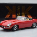 Jaguar E-Type Series 1 Roadster Piros KK-Scale 1:18 - image 6 of 6