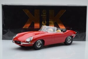 Jaguar E-Type Series 1 Roadster Piros KK-Scale 1:18 KKDC180482 Fém – 6. kép a 6-ből