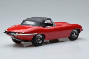 Jaguar E-Type Series 1 Roadster Piros KK-Scale 1:18 KKDC180484 Fém – 2. kép a 6-ből