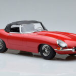 Jaguar E-Type Series 1 Roadster Piros KK-Scale 1:18 - image 4 of 6