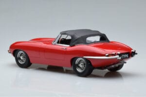 Jaguar E-Type Series 1 Roadster Piros KK-Scale 1:18 KKDC180484 Fém – 5. kép a 6-ből