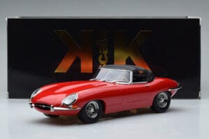 Jaguar E-Type Series 1 Roadster Piros KK-Scale 1:18 KKDC180484 Fém – 6. kép a 6-ből