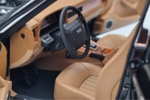 Jaguar XJ6 XJ40 Ebony Fekete Almost Real 1:18 810543 Fém – 8. kép a 11-ből