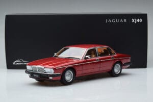 Jaguar XJ6 XJ40 Flamenco Piros Almost Real 1:18 810541 Fém – 11. kép a 11-ből
