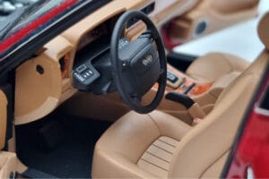 Jaguar XJ6 XJ40 Flamenco Piros Almost Real 1:18 810541 Fém – 9. kép a 11-ből