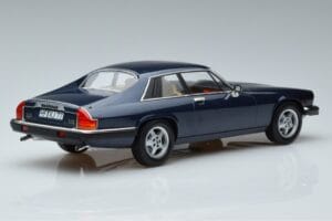 Jaguar XJS V12 Kék Metál Limitált Kiadás Norev 1:18 182622 Fém – 2. kép a 6-ből