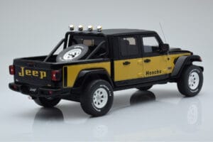 Jeep Gladiator Honcho Fekete GT Spirit 1:18 GT422 Gyanta – 2. kép a 6-ből