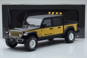 Jeep Gladiator Honcho Fekete GT Spirit 1:18 GT422 Gyanta – 6. kép a 6-ből