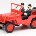 Jeep Willys Tintin 2 Figura UT Models 1:18