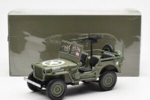 Jeep Willys MB US Army D-Day 1944 Norev 1:18 189016 Fém – 10. kép a 10-ből