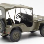 Jeep Willys Ponyvával UT Models 1:18 - image 2 of 6