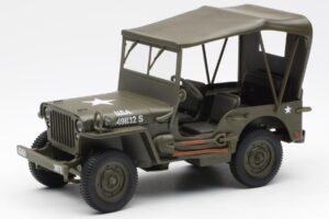 Jeep Willys Ponyvával UT Models 1:18