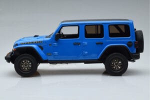 Jeep Wrangler Rubicon 392 Kék GT Spirit 1:18 GT371 Gyanta – 3. kép a 6-ből
