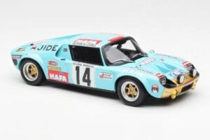 Jide 1600S Gr.4 #14 J. Ragnotti / Jaubert Criterium des Cevennes 1972 Otto 1:18 OT287 Gyanta – 4. kép a 6-ből