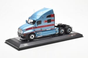 Kenworth T2000 Világoskék Piros IXO 1:43 TR180 Fém – 2. kép a 4-ből