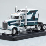 Kenworth W900 Zöld Fehér IXO 1:43