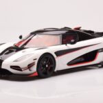 Koenigsegg Agera RS Arctic Fehér GT Spirit 1:18