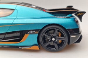 Koenigsegg Agera RSR Kék GT Spirit 1:18 GT390 Gyanta – 6. kép a 9-ből