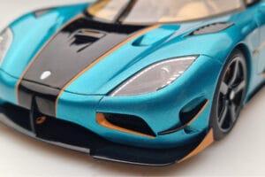 Koenigsegg Agera RSR Kék GT Spirit 1:18 GT390 Gyanta – 7. kép a 9-ből
