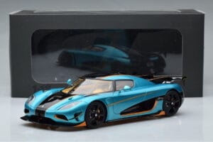 Koenigsegg Agera RSR Kék GT Spirit 1:18 GT390 Gyanta – 9. kép a 9-ből