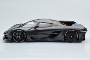 Koenigsegg Jesko Absolut Graphite Szürke Asia Exclusive GT Spirit 1:18 CLDC025 Gyanta – 3. kép a 6-ből