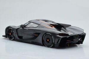 Koenigsegg Jesko Absolut Graphite Szürke Asia Exclusive GT Spirit 1:18 CLDC025 Gyanta – 5. kép a 6-ből