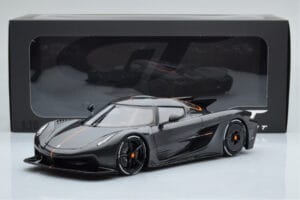 Koenigsegg Jesko Absolut Graphite Szürke Asia Exclusive GT Spirit 1:18 CLDC025 Gyanta – 6. kép a 6-ből