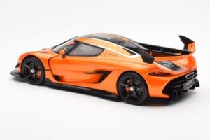 Koenigsegg Jesko Attack Tang Narancssárga GT Spirit 1:18 GT898 Gyanta – 5. kép a 6-ből