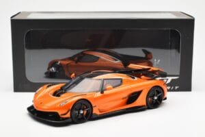 Koenigsegg Jesko Attack Tang Narancssárga GT Spirit 1:18 GT898 Gyanta – 6. kép a 6-ből